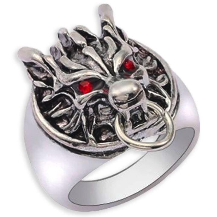 Bague Loup Dragon Passion Loup
