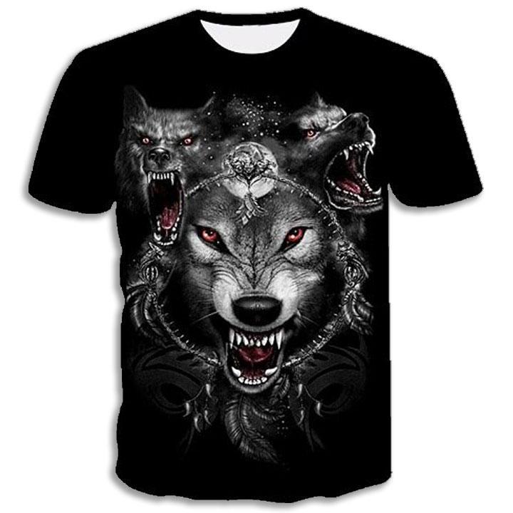 T-Shirt Loup Hard Rock