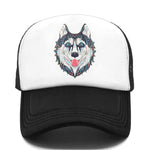 Casquette Loup <br /> Blanc Femme