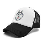 Casquette Loup <br /> Blanc Femme