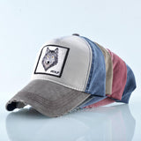 Casquette Loup <br /> Gris