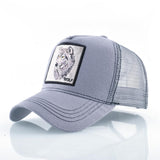 Casquette Loup <br /> Blanc