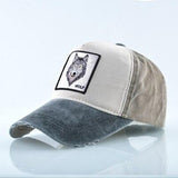 Casquette Loup <br /> Gris