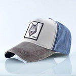 Casquette Loup <br /> Gris