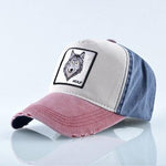 Casquette Loup <br /> Gris