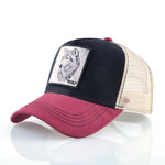 Casquette Loup <br /> Blanc