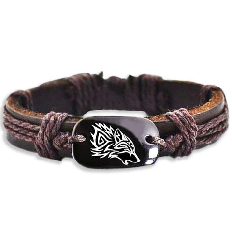 Bracelet Loup Ethnique