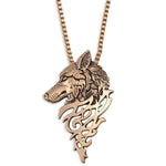 Collier Loup Celtique