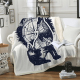 Plaid Loup Maison du Monde
