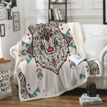 Couverture Loup Mandala