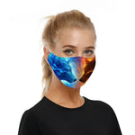 Masque Loup 3D Femme