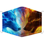 Masque Loup 3D