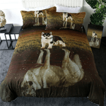 Parure de Lit Chien Loup