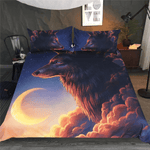 Parure de Lit Loup Paysage