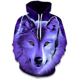 Sweat Femme Motif Loup