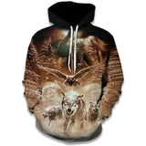Sweat Loup et Aigle