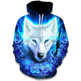 Sweat Loup Blanc