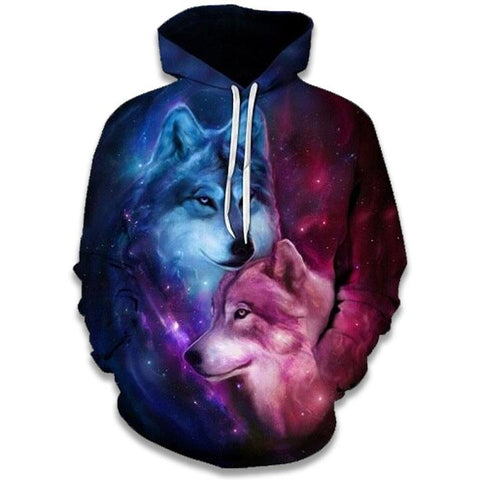 Sweat Loups Entrelacés