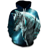Sweat Shirt Motif Loup