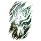 Tattoo Loup ephémere