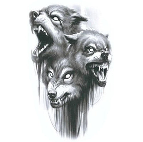 tattoo loup homme
