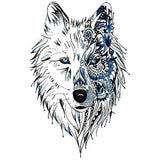 Tattoo Loup Mandala
