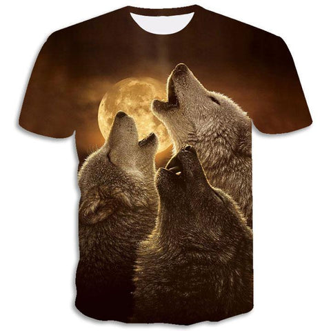 T-Shirt 3 Loups