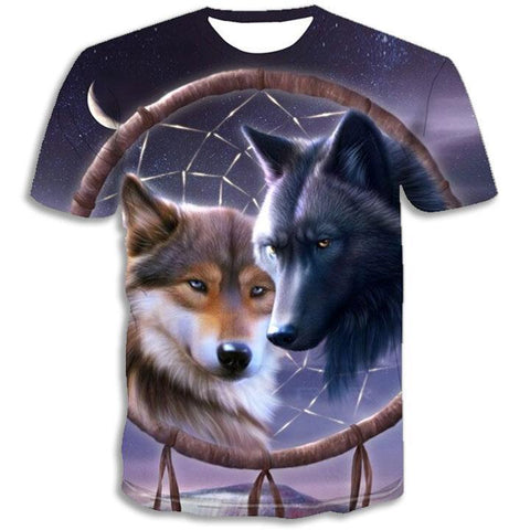 T-Shirt Chien Loup