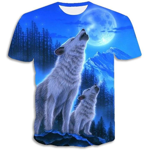 T-Shirt Loup, Enfant
