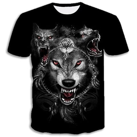 T-Shirt Loup Rock