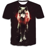 T-Shirt Loup Gothique