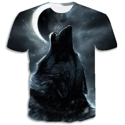 T-Shirt Loup Hurlant